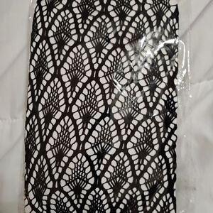 Victoria's Secret Black Lace Hosiery